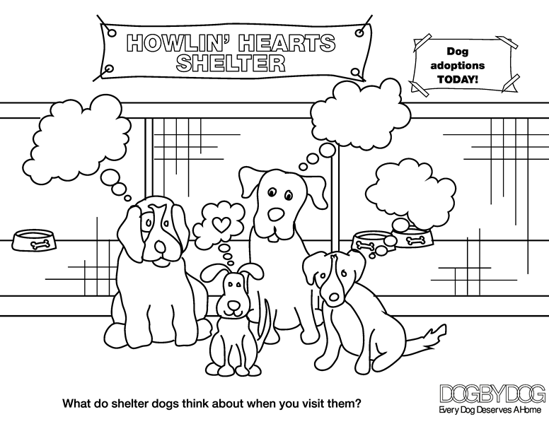 Pictures For Kids To Color For Groups Of Dogys Pictures For Kids To Color For Groups Of Dogys